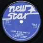 (7") TAPER ZUKIE & THE MUSICAL INTIMIDATORS - NEW STAR / LIVING IN THE GHETTO