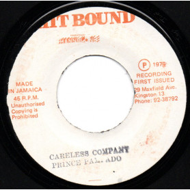 (7") PRINCE PAMPADO - CARELESS COMPANY / VERSION