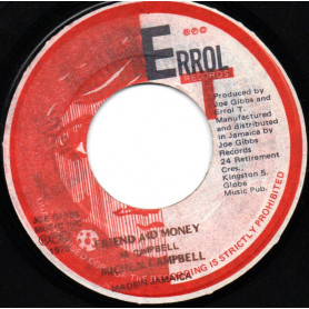 (7") MICHAEL CAMPBELL - FRIEND & MONEY / JOE GIBBS & THE PROFESSIONALS - BUBBLER IN MONEY