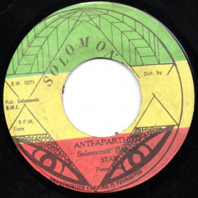 (7") PETER TOSH - ANTI-APARTHEID / SOLIDARITY