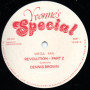 (12") DENNIS BROWN - REVOLUTION PART 2 / REVOLUTION / IF THIS WORLD WAS MINE