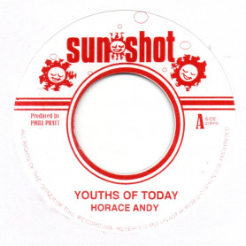 (7") HORACE ANDY - YOUTHS OF TODAY / VERSION