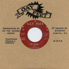 (7") THE HARMONIZERS - MY QUEEN / THE VALENTINES - BLAM BLAM FEVER