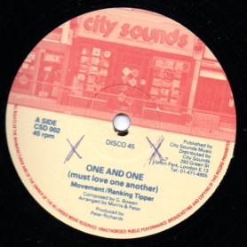 (12") MOVEMENT & RANKING TIPPER - ONE AND ONE / MOVEMENT - TWO BY TWO WE'LL DUB IT