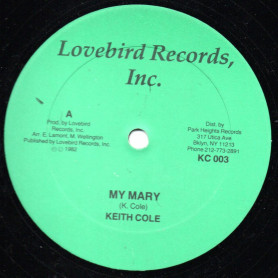 (12") KEITH COLE - MY MARY / ROOTS RADICS - MY MARY VERSION