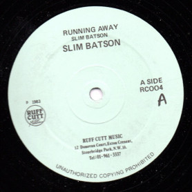 (12") SLIM BATSON - RUNNING AWAY / HAPPY BIRTHDAY