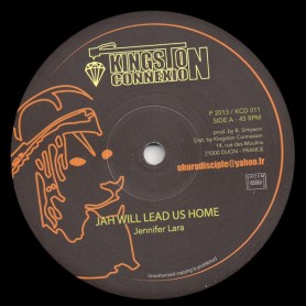 (12") JENNIFER LARA - JAH WILL LEAD US HOME / HAMMER ALL STARS - EXTENDED DUB VERSION