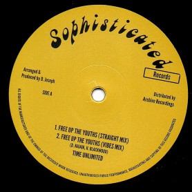 (12") TIME UNLIMITED - FREE UP THE YOUTHS / HIGH TIMES PLAYER - FREE UP THE YOUTHS VERSION